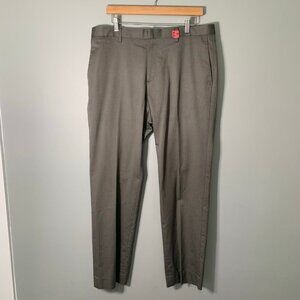 Banana Republic 34x32 non-iron modern slim fit gray‎ dress pants